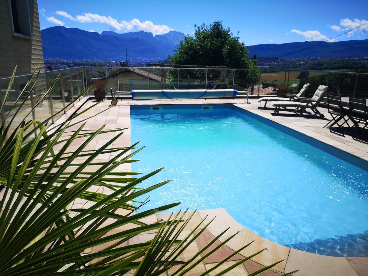 Studio Bellevue Appart Independant Renove 2024 Piscine Parking Proche Centre Annecy Poisy Екстериор снимка