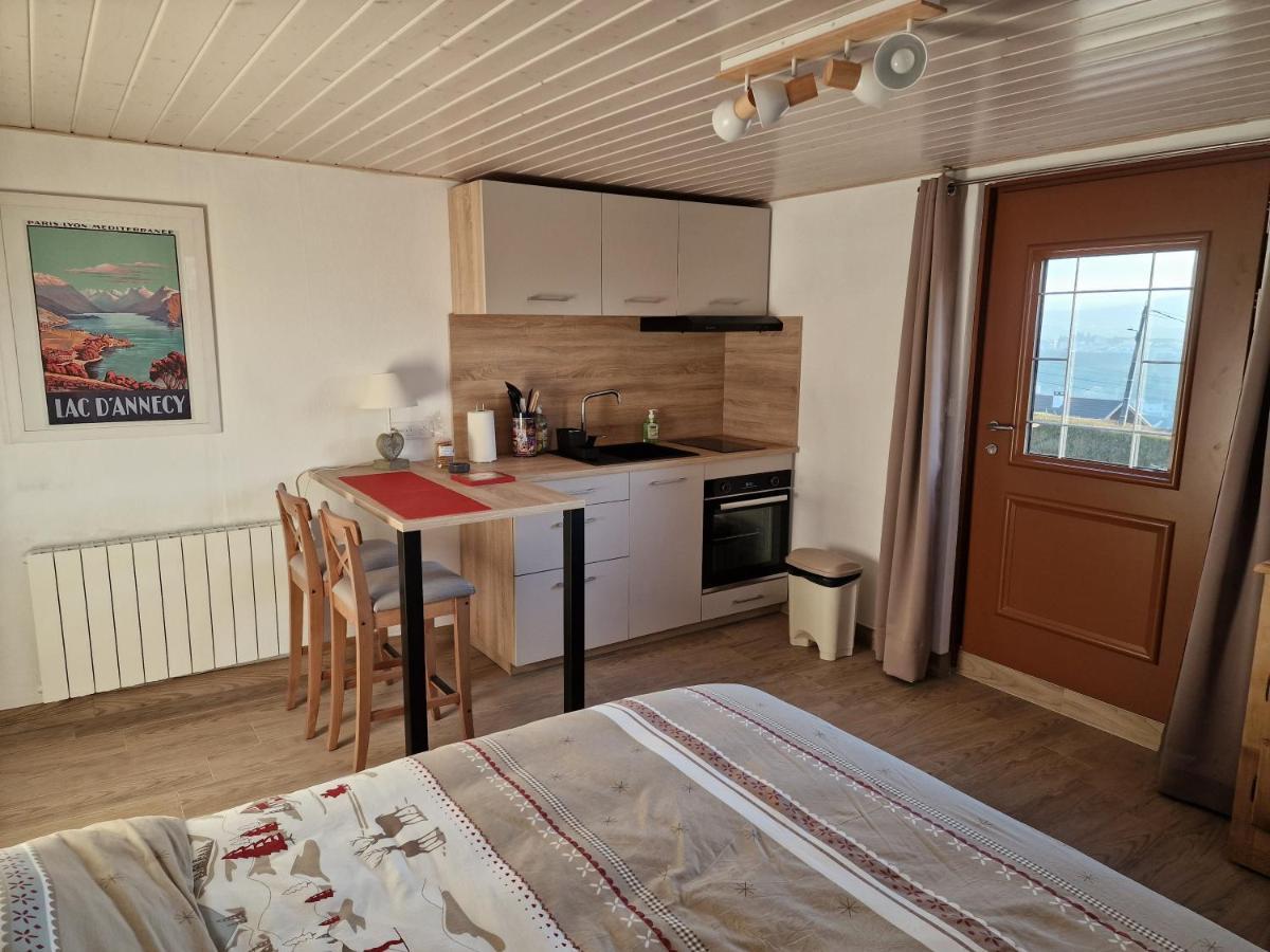 Studio Bellevue Appart Independant Renove 2024 Piscine Parking Proche Centre Annecy Poisy Екстериор снимка